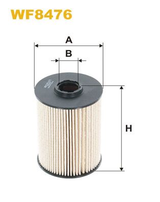 WIX FILTERS Polttoainesuodatin WF8476